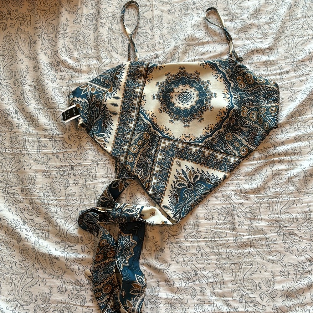 SHEIN bandana top